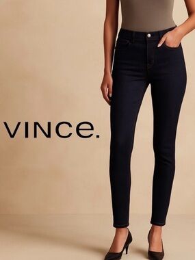 Vince Camuto Dark Blue Skinny Jeans Size 8